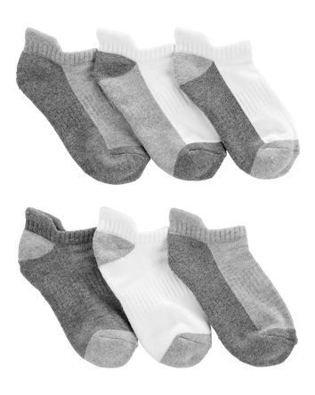 Kid 6-Pack No-Show Socks, 