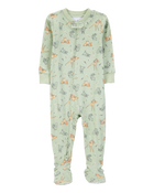 Baby Bambi Snug Fit Cotton Footie 1-Piece Pajamas, image 1 of 3 slides