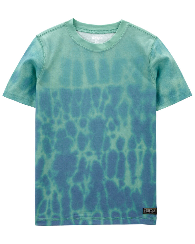 Kid Cloud Dye Active Tee In BeCool™ Fabric, image 1 of 2 slides