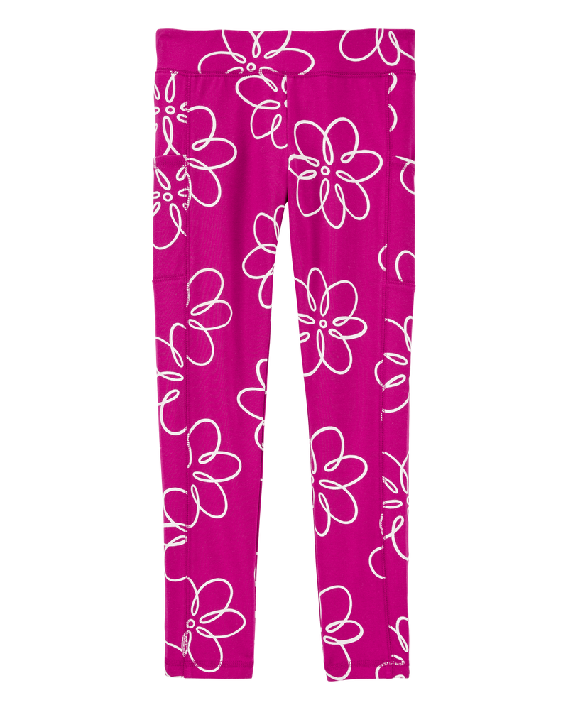 Kid Floral Leggings, image 2 of 5 slides