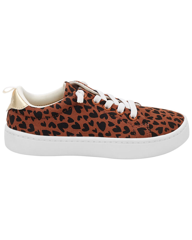 Kid Heart Leopard Sneakers, image 2 of 7 slides