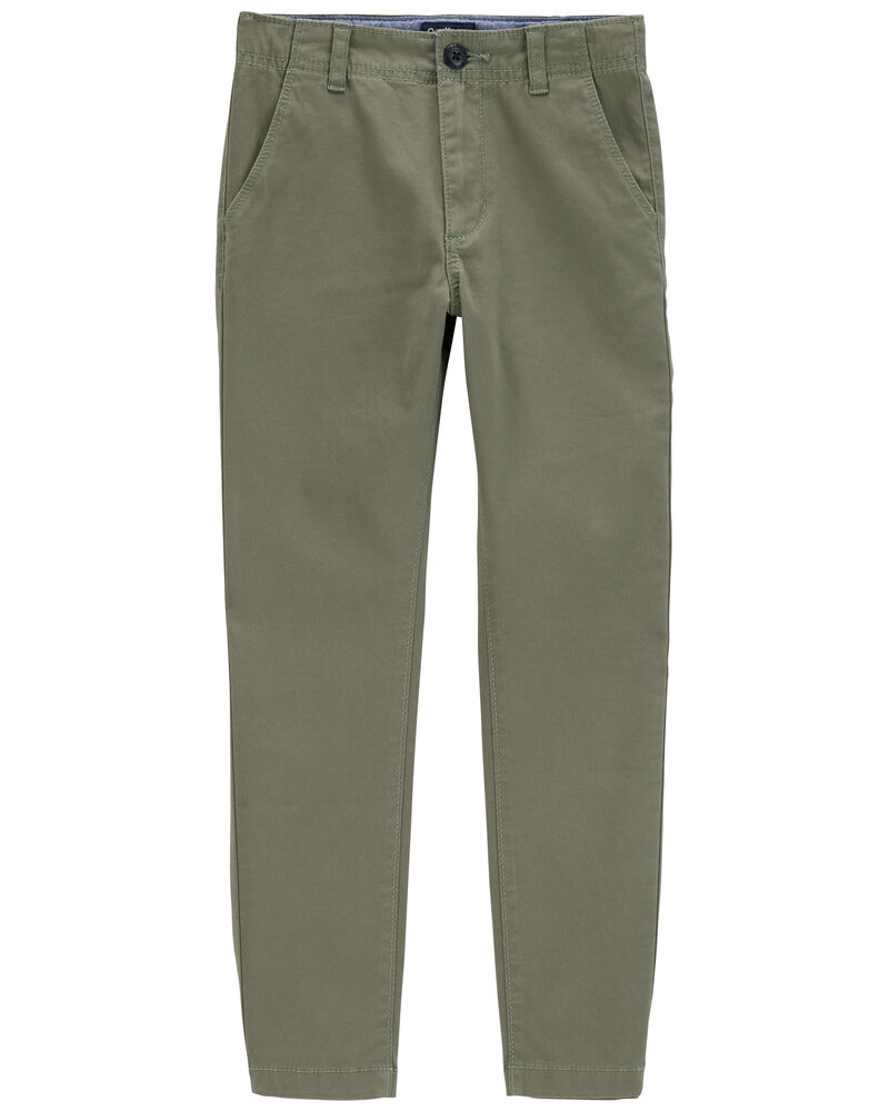 Kid Skinny Fit Tapered Chino Pants, image 1 of 3 slides