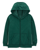 Kid Zip-Up Fleece Hoodie, image 1 of 4 slides