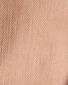 Baby Boy 100% Cotton Pull-On Fashion Pants - Tan, image 3 of 4 slides