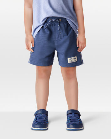 Toddler All-Star Baseball Pull-On Shorts - Blue, 