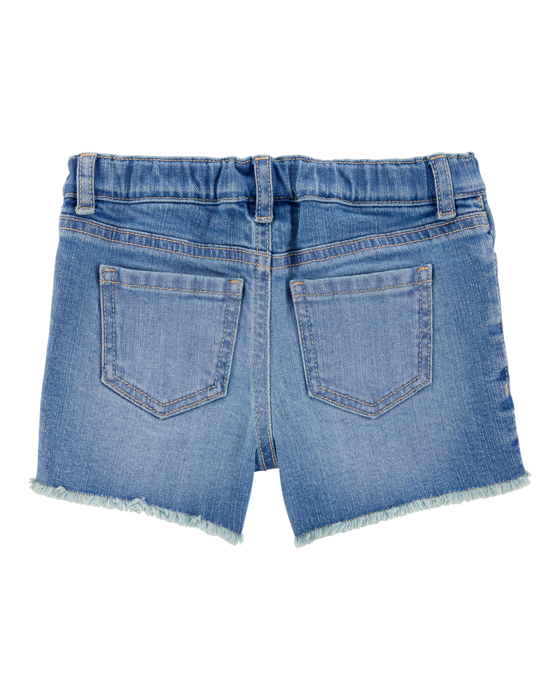 Baby Iconic Denim Shorts - Blue, image 2 of 4 slides