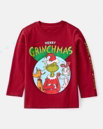 Toddler Boy Dr. Seuss™ The Grinch Long-Sleeve Graphic Tee - Red, 
