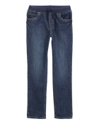 Kid Pull-On Jeans, image 1 of 5 slides