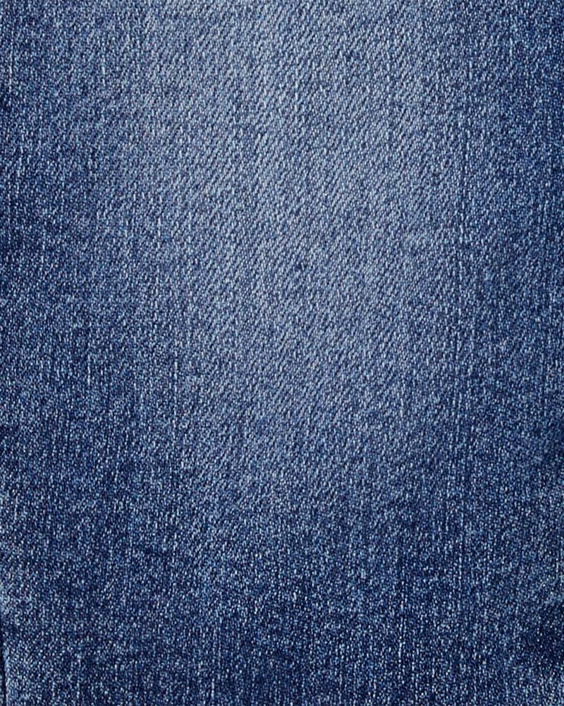Baby Lined Jean Pants - Blue, image 3 of 5 slides