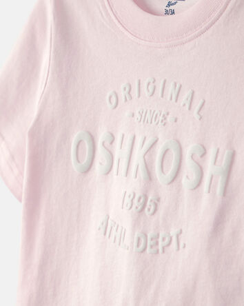 Baby Girl OshKosh Logo Short-Sleeve Graphic Tee - Pink, 