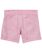 Toddler PaperBag Twill Shorts, image 2 of 3 slides