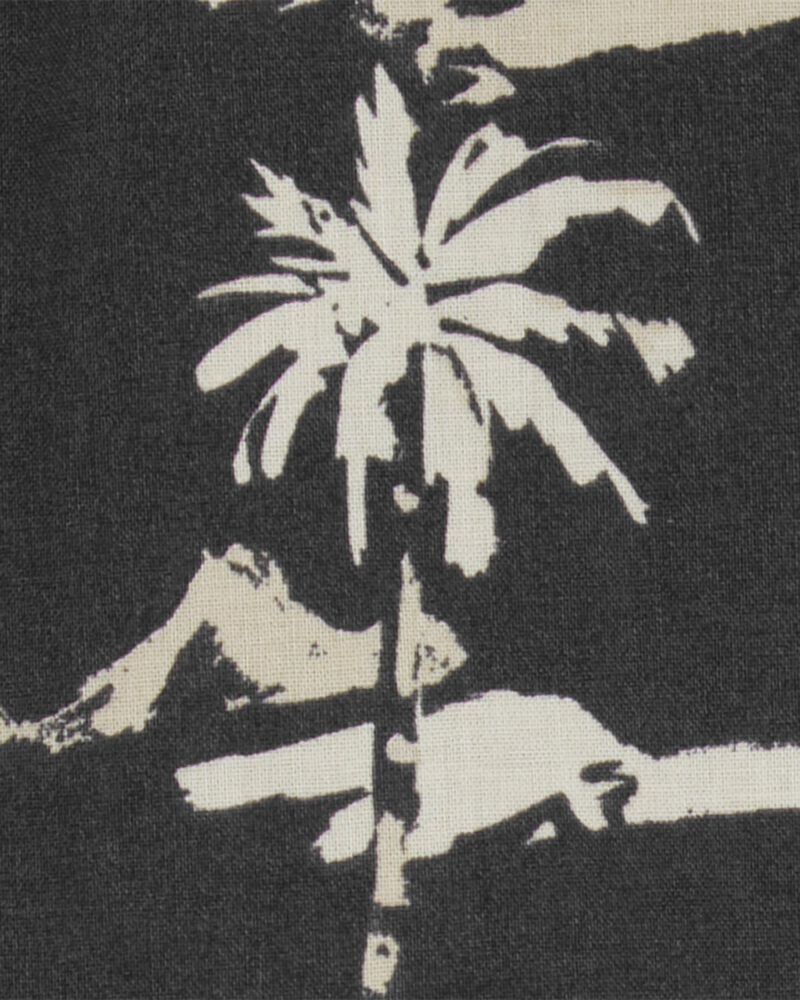 Kid Short-Sleeve Tropical Button-Front Shirt, image 2 of 3 slides