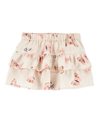 Baby Butterfly Pull-On Ruffle Skort, image 1 of 5 slides