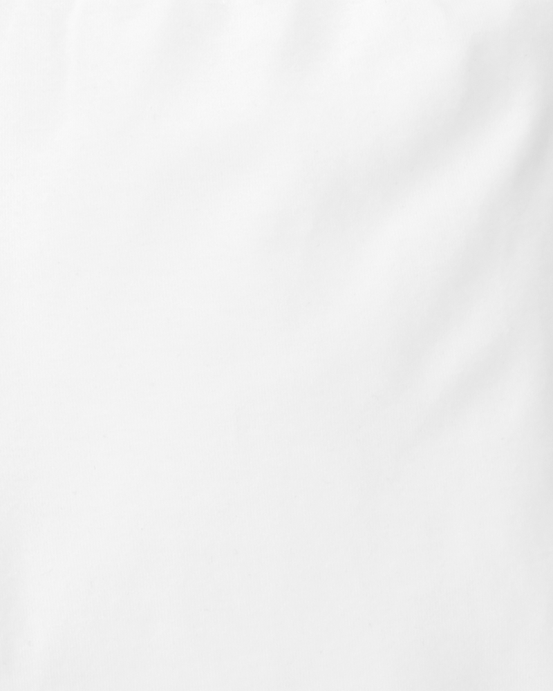 Kid 2-Pack Black/White Bike Shorts, image 2 of 3 slides