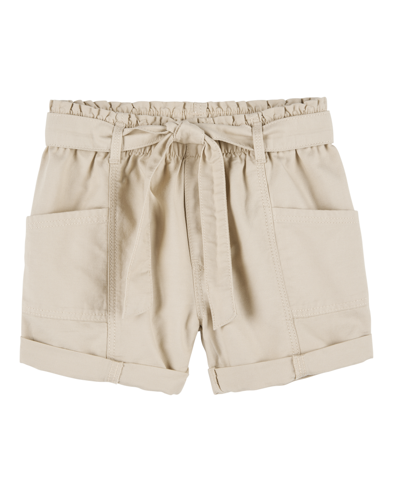 Kid Pretty Utility Short - Khaki, image 1 of 5 slides