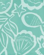 Baby Floral Print 1-Piece Rashguard, image 3 of 4 slides
