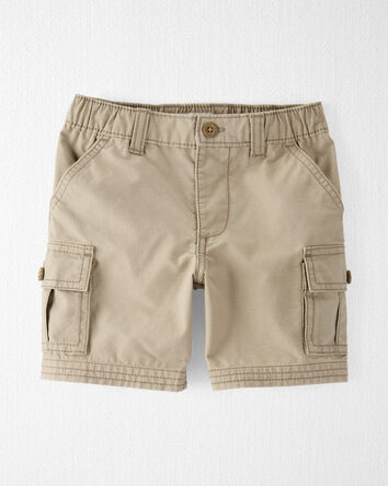 Toddler Organic Cotton Cargo Shorts, 