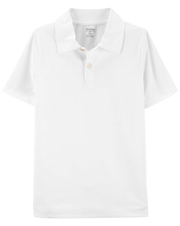 Kid Active Polo in Moisture Wicking BeCool™ Fabric, 