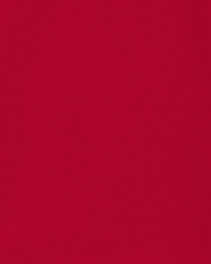 Toddler Pique Uniform Polo Shirt - Red, image 2 of 3 slides