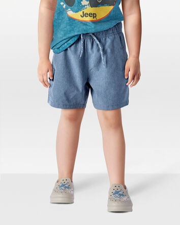 Toddler Everyday Quick Dry Shorts - Blue, 