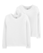 2-Pack Cotton Undershirts, image 1 of 3 slides