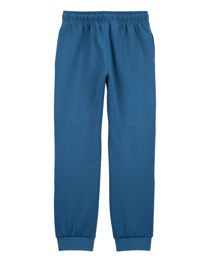 Kid 2-Piece Stretch Tech Hooded Jacket & Joggers Set - Navy, image 5 of 6 slides