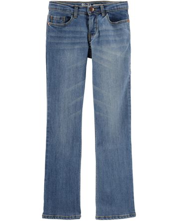 Boot Cut Upstate Blue Wash Jeans, 