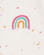 Baby Rainbow Snap-Up Footie Sleep & Play Pajamas, image 2 of 3 slides