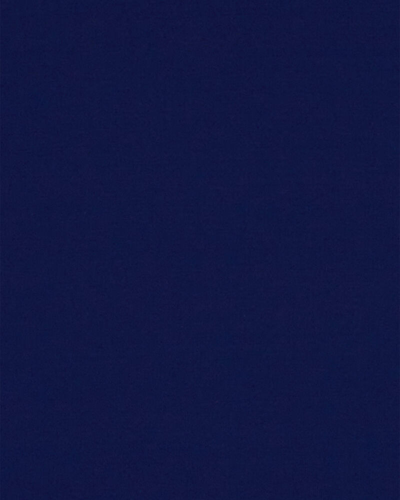 Kid Active Tank In BeCool™ Fabric - Navy, image 2 of 3 slides
