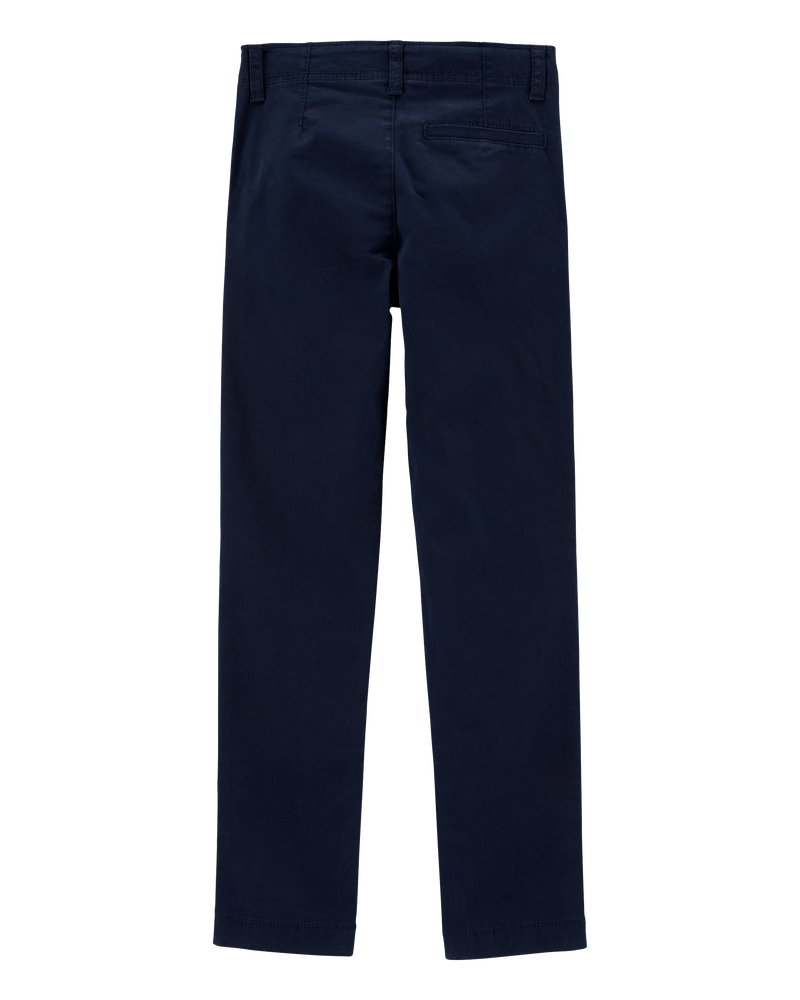 Kid Husky Fit Stretch Chino Pants, image 2 of 4 slides