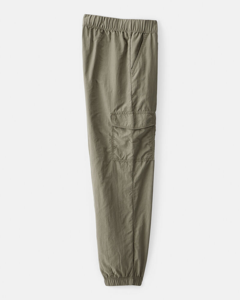 Girls Woven Jogger - Green, image 3 of 5 slides