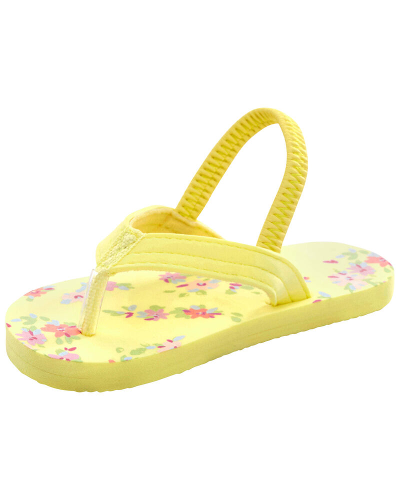 Floral Print Flip-Flops, image 6 of 8 slides