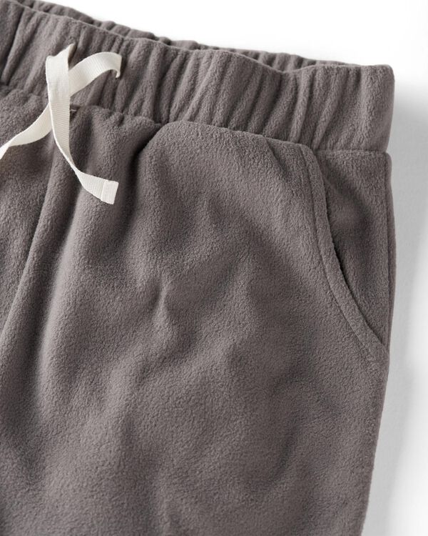 Cloudy Day/Grey Winter Toddler 2-Pack Recycled Fleece Pants | carters.com