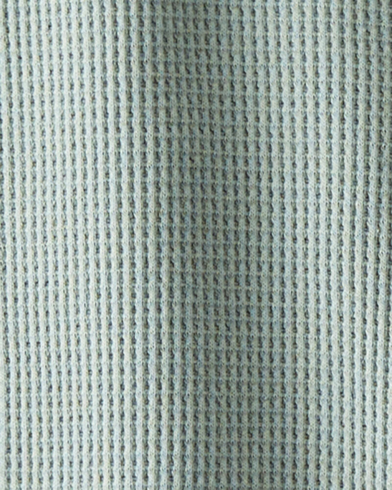 Baby Organic Cotton Waffle Knit Sleep & Play Pajamas, image 2 of 4 slides