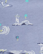 Baby 3-Piece Ocean Print Little Short Set, image 2 of 4 slides