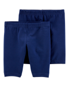 Kid 2-Pack Bike Shorts, image 1 of 4 slides