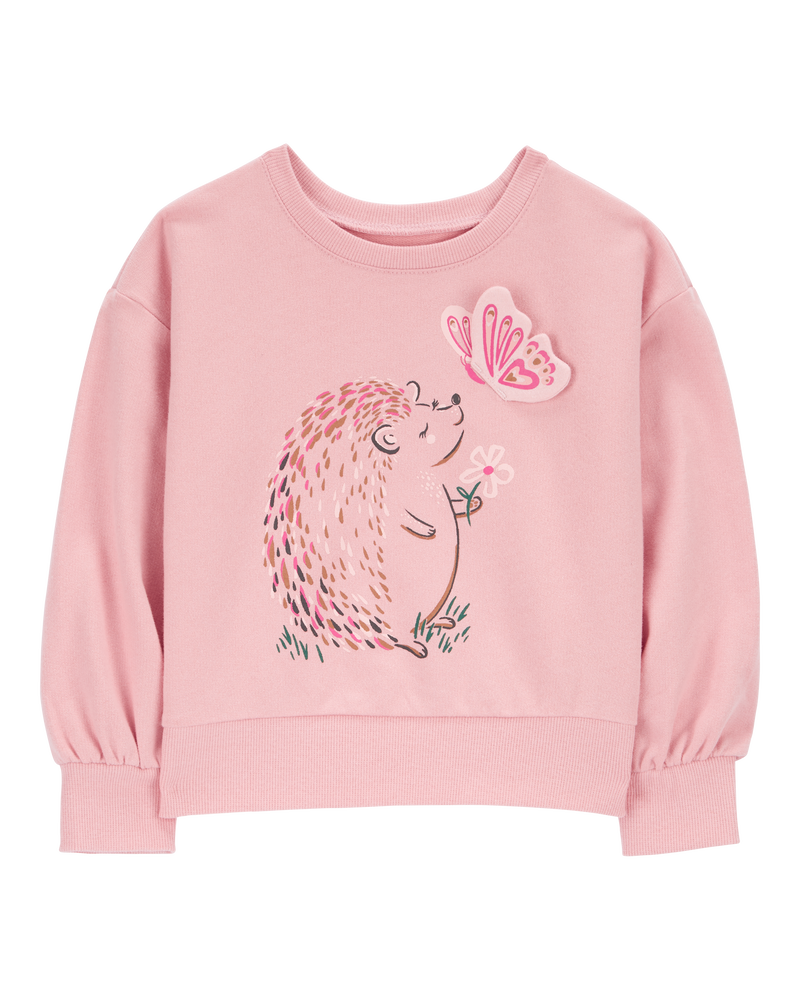 Toddler Hedgehog Sweatshirt, image 1 of 3 slides