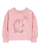 Toddler Hedgehog Sweatshirt, image 1 of 3 slides