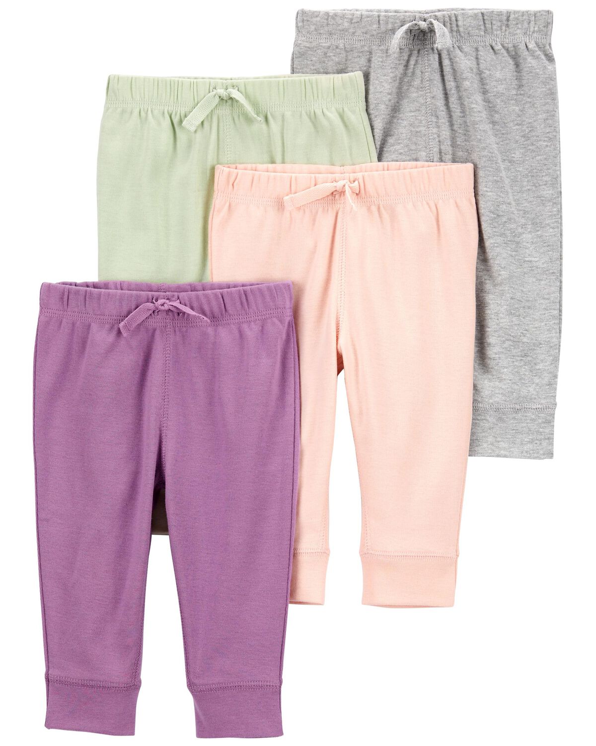 Multi Baby 4-Pack Pull-On Pants | carters.com