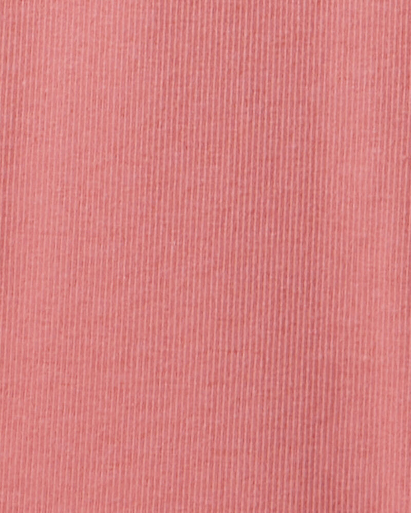 Girls 2-Piece Plaid Long-Sleeve Shirt & Pant Set - Pink, image 3 of 4 slides