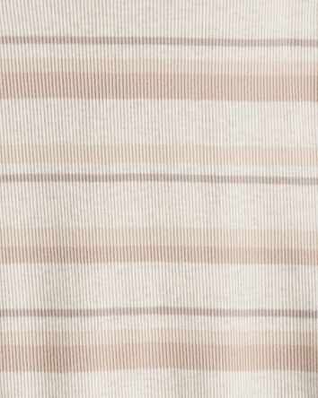 Toddler Girl Striped Long-Sleeve Top - Cream, 