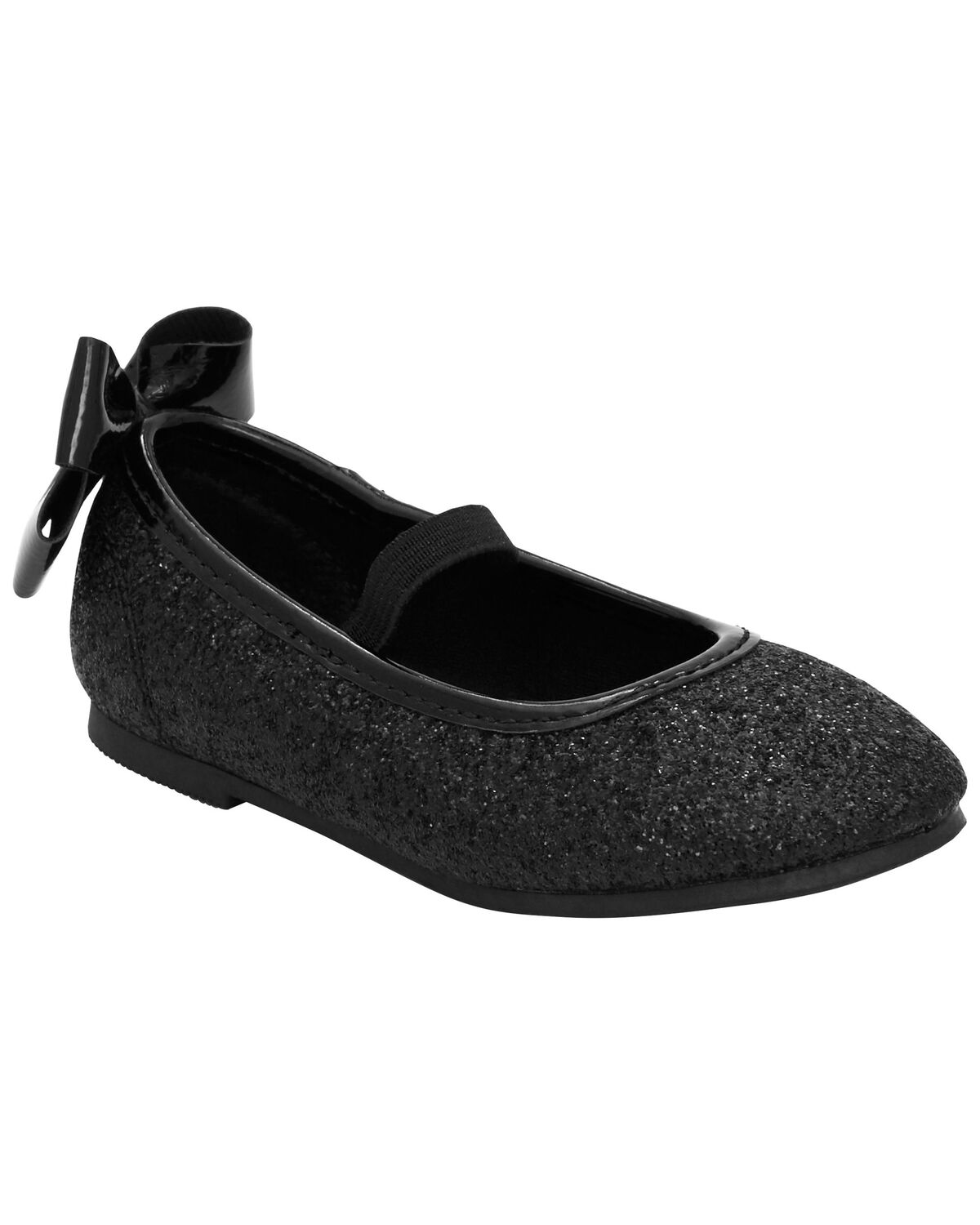 Black Kid Cordelia Ballet Flat Shoes