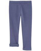 Toddler 4-Pack Cozy Fleece Leggings, image 3 of 5 slides