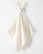 Organic Cotton Muslin Bunny Lovie, image 1 of 4 slides