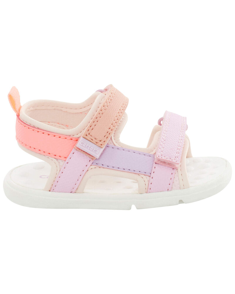 Baby Every Step® Hook & Loop Soft Sandals, image 2 of 7 slides