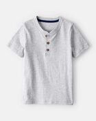 Toddler Short-Sleeve Henley Tee, image 3 of 4 slides