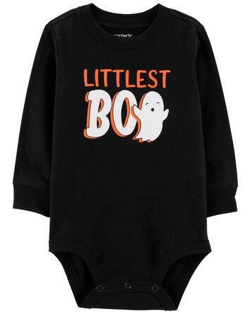 Baby Littlest Boo Halloween Bodysuit, 