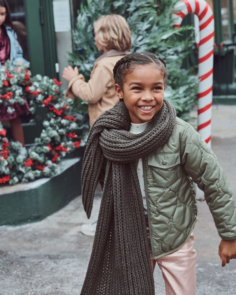 Kid Quilted Puffer Jacket, image 4 of 5 slides
