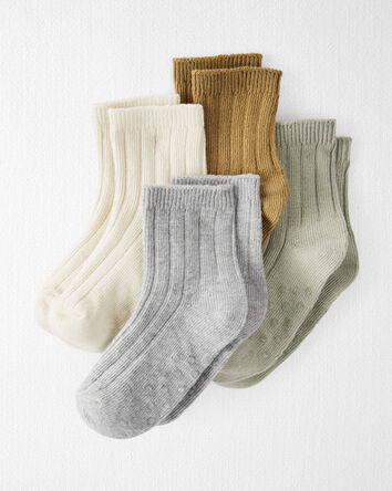 Toddler 4-Pack Slip Resistant Socks
, 