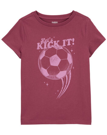 Kid Kick It Soccer Graphic Tee, 